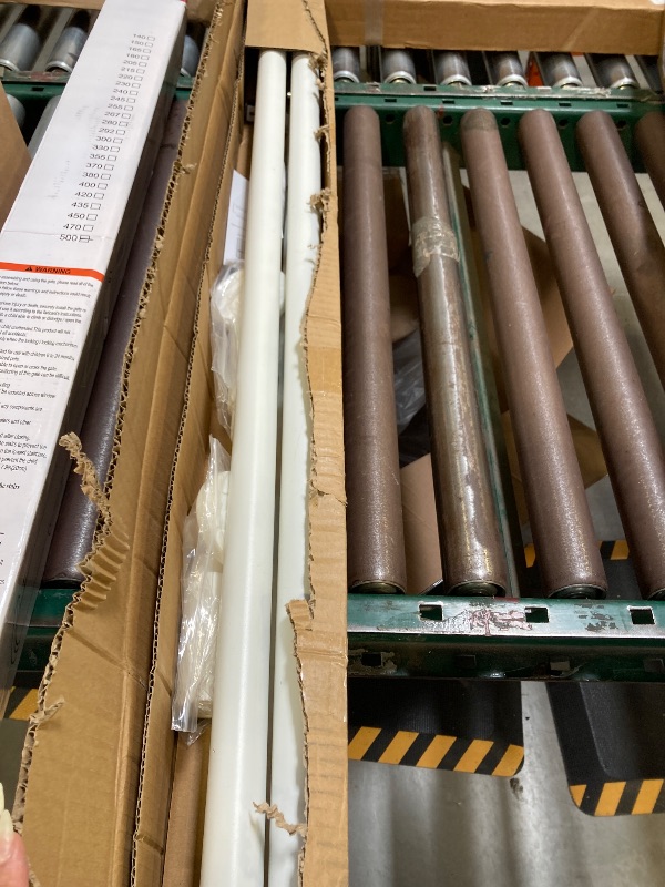 Photo 1 of Tension Curtain Rod 123-161 Inch Premium Curtain Tension Rods,No Drilling,No-Fall Down,Adjustable Tension Rod,Spring Tension Rods,Adjustable Tension Curtain Rod For Heavy Duty Curtains
