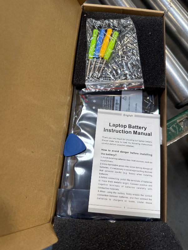 Photo 1 of VANPIR L17C4PH1 Laptop Battery Compatible with Lenovo Yoga C930-13IKB Yoga C930-13IKB Glass Series Notebook L17M4PH1 5B10Q82426 5B10Q82425 7.68V 60Wh 7820mAh