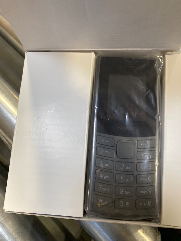 Photo 1 of Nokia 105 4G | Dual SIM | GSM Unlocked Mobile Phone | Volte | Charcoal | International Version | Not AT&T/Cricket/Verizon Compatible