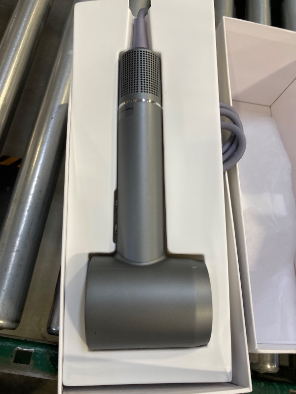 Photo 1 of DYS0N Alternative Hair Dryer - 1 Min Fast Drying, High-Speed Blow Dryer with 500 Million Negative Ions, No Heat Damage, Low Noise, Lightweight, Professional Hairdryer with Diffuser & Nozzle, Gunmetal