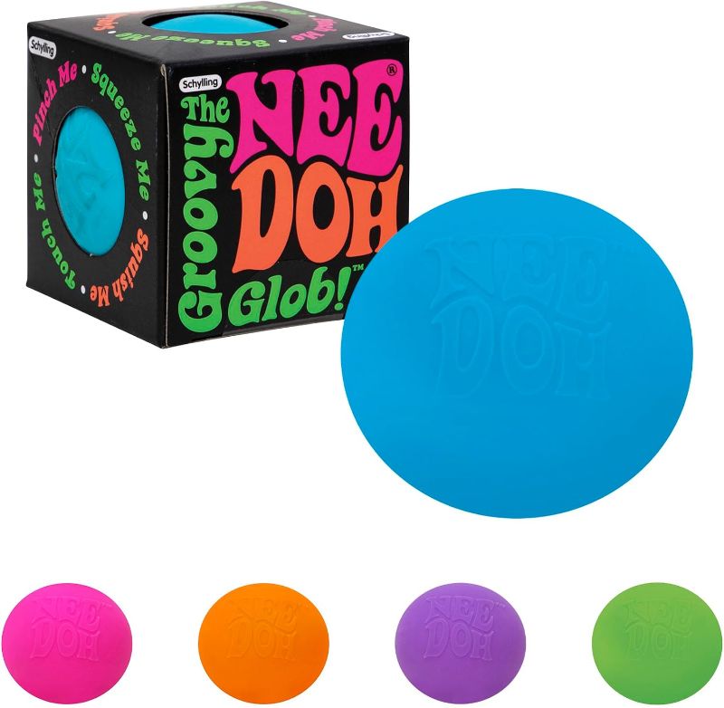 Photo 1 of Schylling NeeDoh Original - Sensory Fidget Toy - Assorted Colors - Ages 3 to Adult , 1 Count ( Pack of 1)