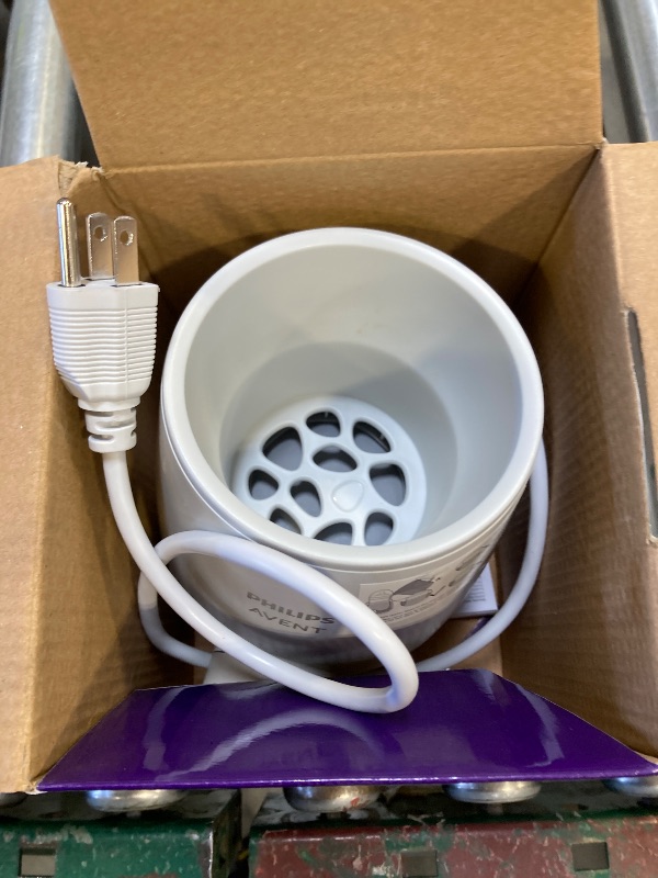 Photo 1 of Philips Avent Premium Fast Bottle Warmer, with Smart Temperature Control, Water Bath Technology, Automatic Shut-Off, Model SCF358