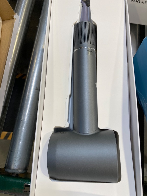 Photo 1 of DYS0N Alternative Hair Dryer - 1 Min Fast Drying, High-Speed Blow Dryer with 500 Million Negative Ions, No Heat Damage, Low Noise, Lightweight, Professional Hairdryer with Diffuser & Nozzle, Gunmetal
