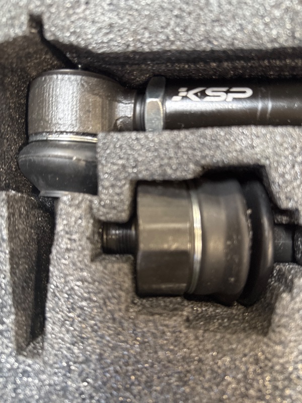 Photo 1 of KSP Heavy Duty Tie Rods for 1999-2007 Chevy GMC Silverado Sierra 1500, 0-6" Adjustable Tie Rod Ends Kit Fit Escalade Avalanche Suburban Tahoe Yukon 4x4 Trucks Only, 2PCS Front Lower Tie Rod Links