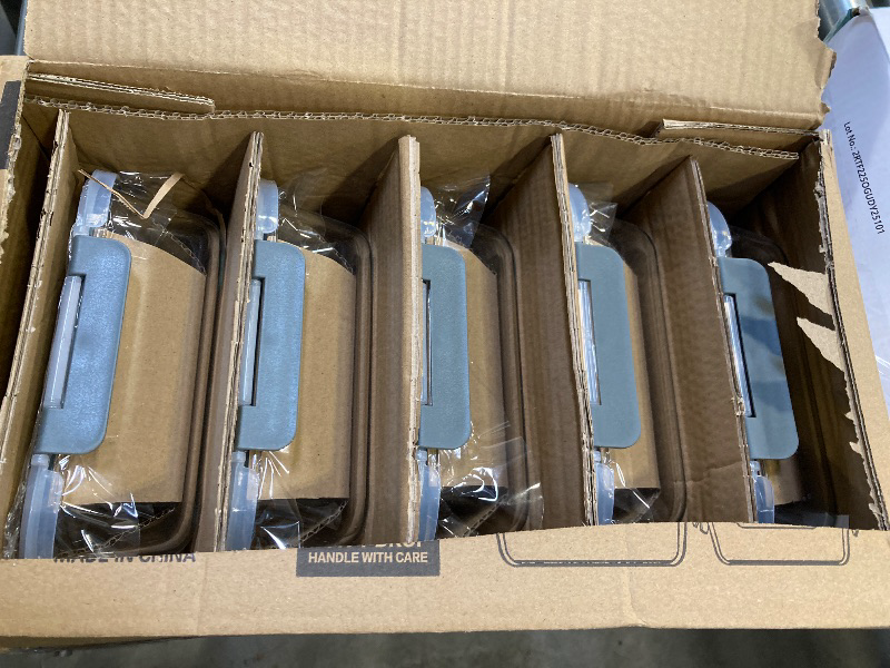 Photo 1 of [10-Pack] Glass Meal Prep Containers with Lids, MCIRCO Food Storage Containers with Snap Locking Lids, Airtight Lunch Containers, Microwave, Oven, Freezer and Dishwasher