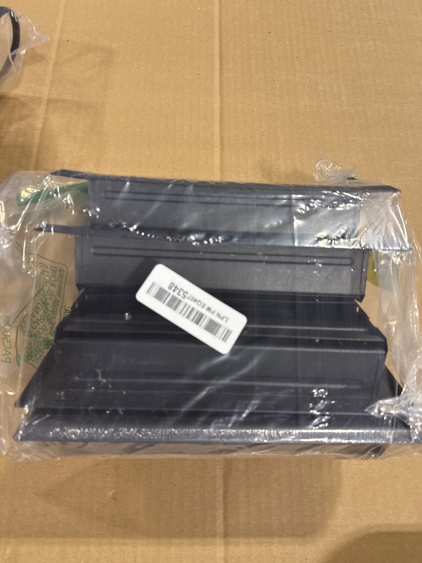 Photo 1 of Zonon 4 Pcs Floor Vent Cover 4 x 8 Inch Black Walkable Floor Register Heavy Duty Register Metal Decorative Vent Cover with Adjust Air Damper Rust Proof Finish for Home