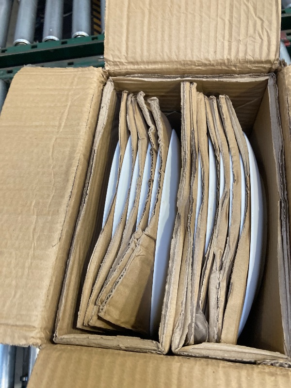 Photo 1 of BTaT- White Dinner Plates, 10.5 inch, Set of 12, White Plates, White Dinner Plates Bulk, White Plate Set, Plates, Dinner Plates, Plates Set, Restaurant Dishes, White Porcelain Dinner Plates