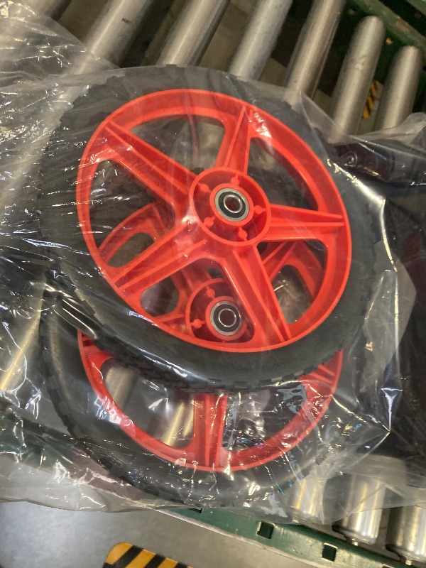 Photo 1 of Upgraded Cooler Wheel Kit for Yeti/RTIC/Igloo Coolers Wheel Spacing up to19.8 Inches -12 IN Wheels Height Adjustable Cart Base for Ice Chest for Heavy Duty Coolers Camping Traveling Red&Black