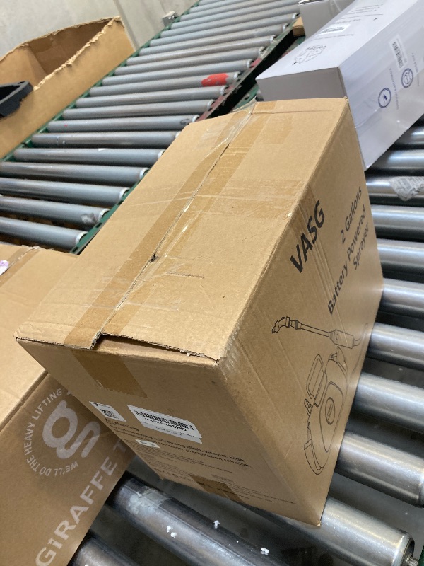 Photo 1 of 2 Gallon Battery Powered Garden Sprayer, Electric Sprayer, Weed Yard Lawn Sprayers with 5 Mist Nozzles & Retractable Wand & Adjustable Strap for Lawn, Garden, Yard