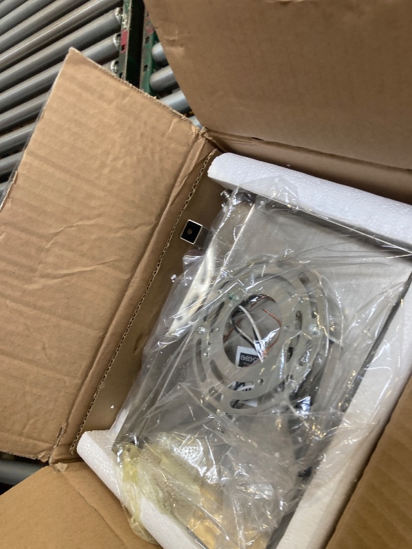 Photo 1 of 4-Light Vanity Light with Milky White Shades, Brushed Nickel Bathroom Lighting Fixtures Over Mirror, Modern Bathroom Wall Lamp for Mirror Living Room Cabinet Bedroom