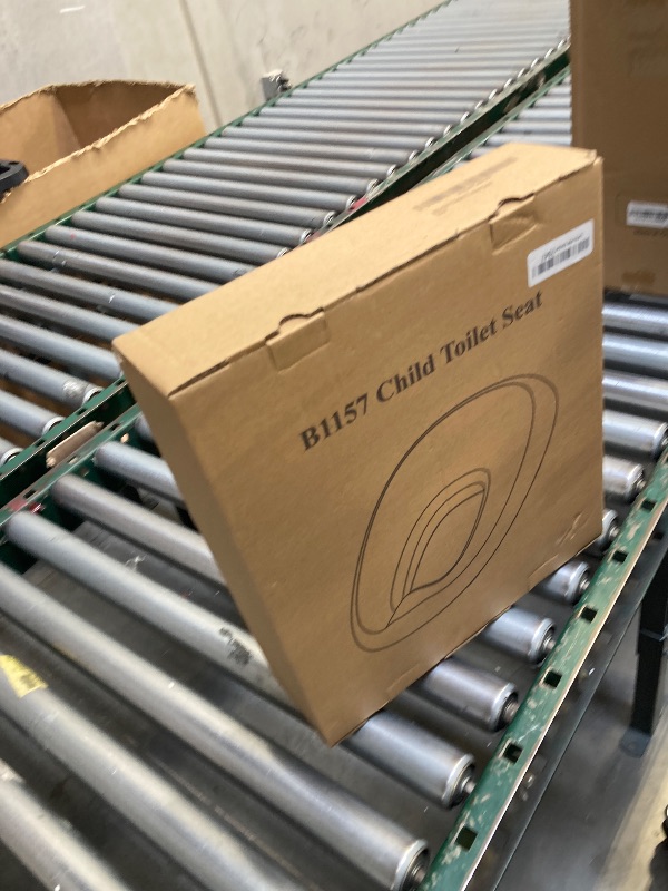 Photo 1 of R&T Potty Training Seat for Boys and Girls, Fits Elongated Toilets, Anti-Slip Rubber and Splash Guard, Easy for Toddler Potty Training, Easy to Stow