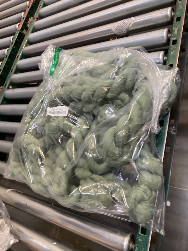 Photo 1 of 16 Pack Cheesecloth Table Runner, 35x120 Inch Boho Gauze Table Runners, Cheese Cloth Long Table Runner Elegant Table Runners for Party Wedding Bridal Shower Table Decor (Sage Green)