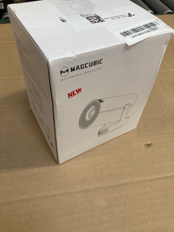 Photo 1 of Magcubic Mini Projector with WiFi 6 and Bluetooth 5.4, Portable Projector 4K support, 5w Soundbase Speaker, Auto Vertical Keystone 180°Rotatable Smart Proyector for Movie Home Outdoor HY300Pro+