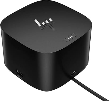 Photo 1 of HP Thunderbolt 120W Dock G4, G4 Docking Station for Laptop Dual Monitor, with 120W AC Adapter, HDMI & DP Cable & USB-C Cable