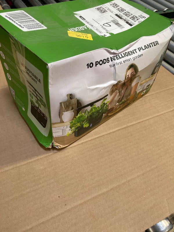 Photo 1 of Ahopegarden Indoor Garden Hydroponics Growing System: 10 Pods Plant Germination Kit Aeroponic Herb Vegetable Growth Lamp Countertop with LED Grow Light - Hydrophonic Planter Grower Harvest Lettuce