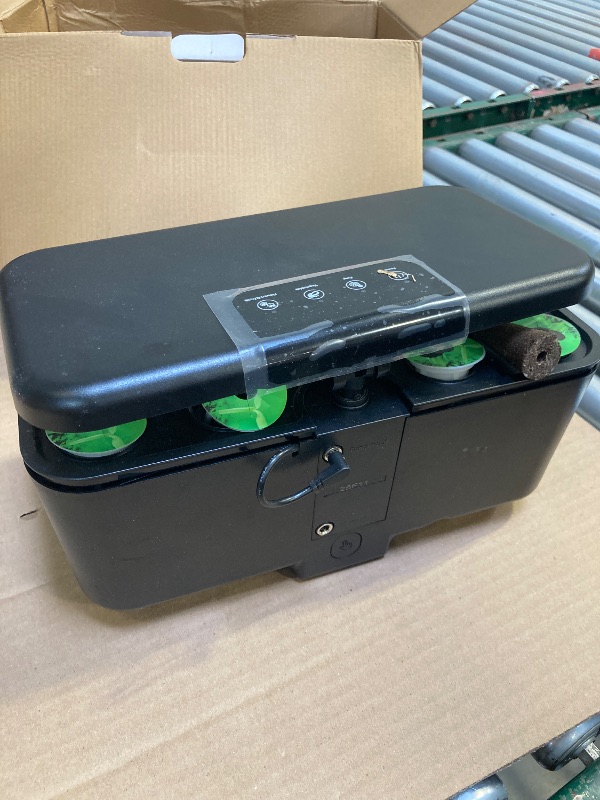 Photo 1 of Ahopegarden Indoor Garden Hydroponics Growing System: 10 Pods Plant Germination Kit Aeroponic Herb Vegetable Growth Lamp Countertop with LED Grow Light - Hydrophonic Planter Grower Harvest Lettuce