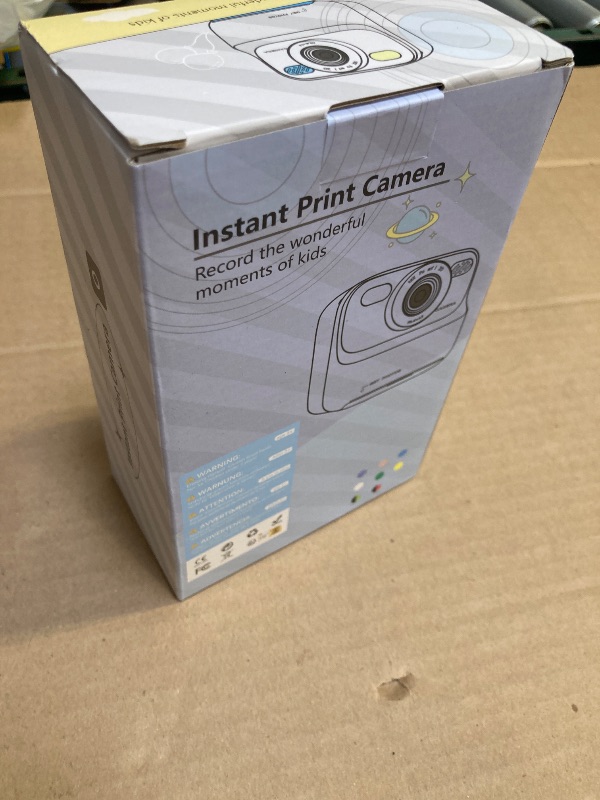 Photo 1 of Kids Instant Digital Cameras for Boys and Girls, 1080P HD Dual-Lens Selfie Digital Camera with Print Paper & 32G Card, Christmas Birthday Gifts Toys for Toddler and Teenagers Age 3-16 Years Old