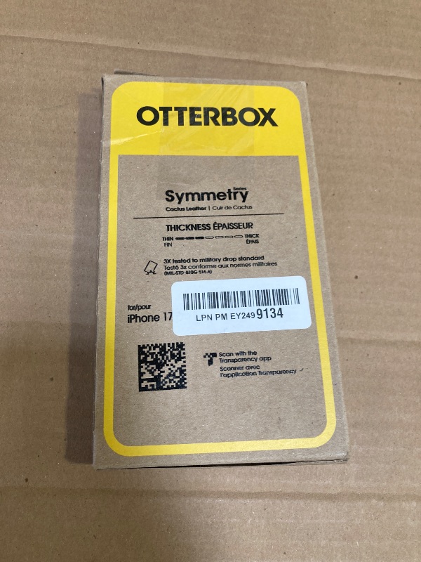 Photo 1 of OtterBox iPhone 17 Pro Max Symmetry Series Cactus Leather Case - Desert Saddle - Brown