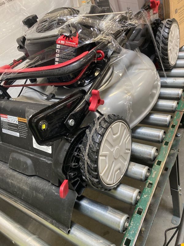 Photo 1 of 22 in. 140 cc Briggs & Stratton Walk Behind Gas Self-Propelled Lawn Mower with Front Wheel Drive and Bagger