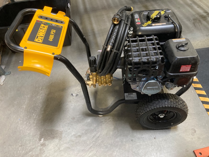 Photo 1 of DeWalt 4400 PSI 4.0 GPM Cold Water Gas Pressure Washer DXPW61377