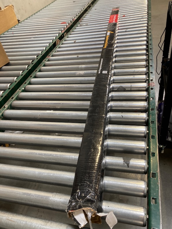 Photo 1 of PEAK Aluminum Railing 6 ft. Black Aluminum Deck Railing Hand and Base Rail for 42 in. High System