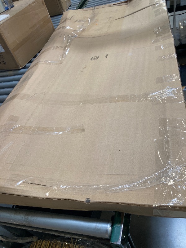 Photo 1 of 36 in. x 69.43 in. Black Powder Coated Aluminum Preassembled Deck Railing