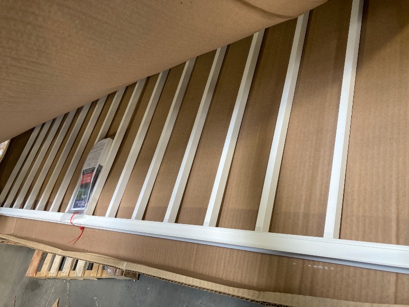 Photo 1 of 36 in. x 69.43 in. Black Powder Coated Aluminum Preassembled Deck Railing