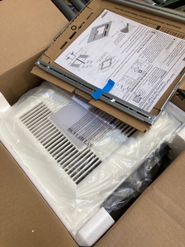 Photo 1 of PANASONIC WhisperFit DC/LED, Pick-A-Flow 50,80,110 CFM ENERGY STAR Quiet Ceiling Bathroom Exhaust Fan, Flex-Z Fast Install Bracket