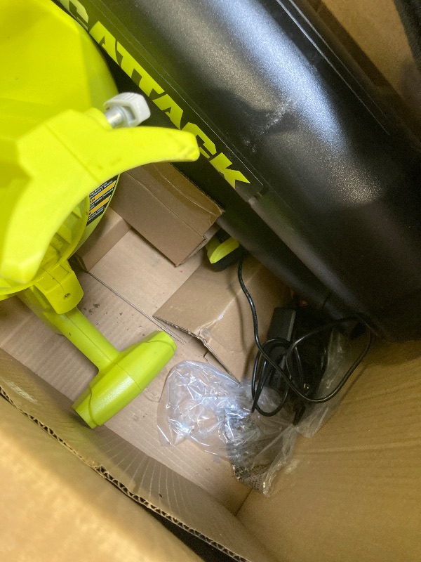 Photo 1 of 40V Vac Attack Cordless Leaf Vacuum/Mulcher with 5.0 Ah Battery and Charger