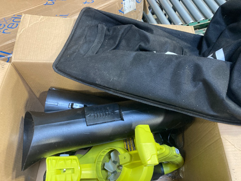 Photo 1 of 40V Vac Attack Cordless Leaf Vacuum/Mulcher with 5.0 Ah Battery and Charger