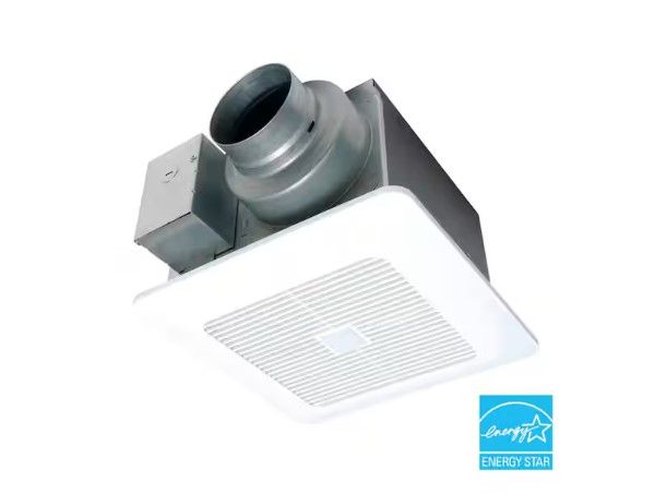 Photo 1 of WhisperSense DC Fan with Motion and Humidity Sensors Delay Timer and Pick-A-Flow Speed Selector 50, 80 or 110 CFM