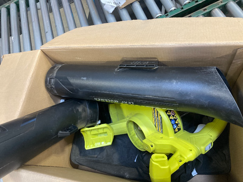 Photo 1 of RYOBI 40-Volt Lithium-Ion Cordless Battery Leaf Vacuum/Mulcher**** (Tool Only)