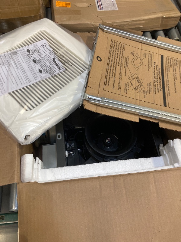 Photo 1 of WhisperSense DC Fan with Motion and Humidity Sensors Delay Timer and Pick-A-Flow Speed Selector 50, 80 or 110 CFM