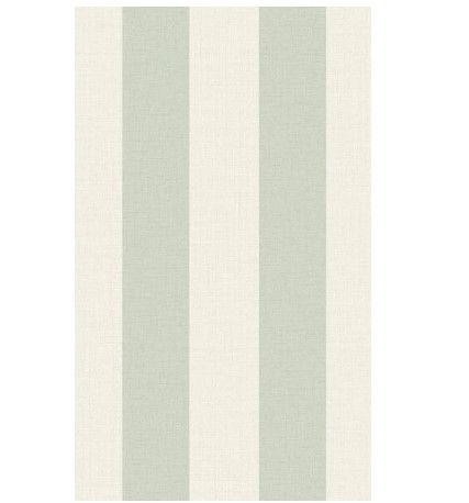 Photo 1 of Green Simple Stripe 57 sq. ft. Non-Woven Textured Non-pasted Double Roll Wallpaper