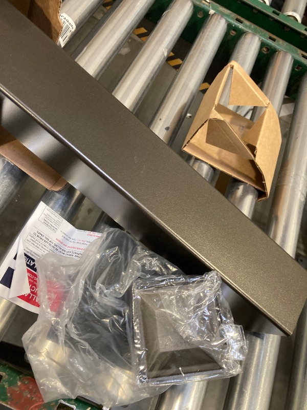 Photo 1 of 3 in. x 3 in. x 36 in. Bronze Powder Coated Aluminum Deck Post Kit