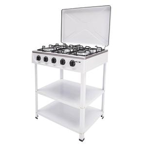 Photo 1 of Boko GL-005 Low Gas Deluxe Gas Stove - White, 24.21x16.7x32.28 Inch