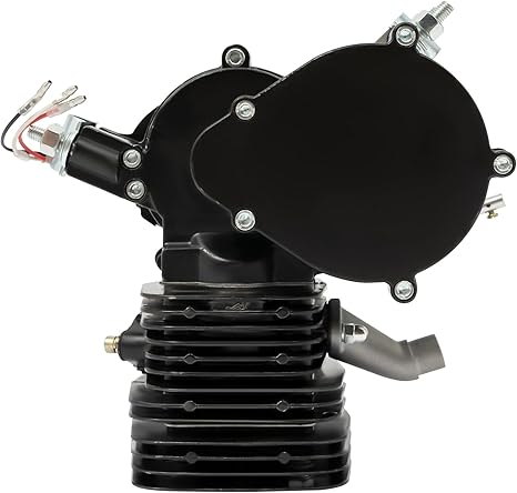 Photo 1 of Bicycle Gasoline Engine Motor Kit, 110CC 2 Stroke Cycle Bicycle Engine Kit Gas Motorized Gasoline Engine Motor Kit With CDI Ignition Air Cooling For 26" 28" Bikes