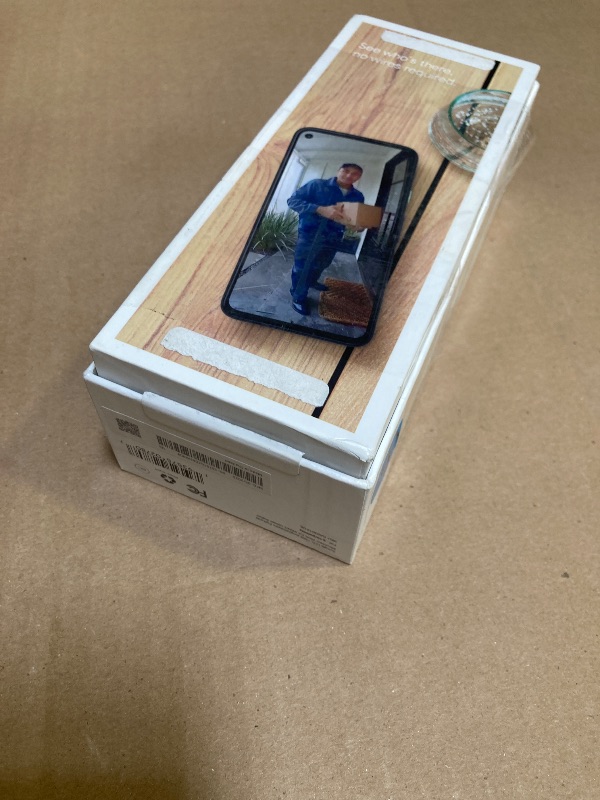 Photo 1 of Google Nest Doorbell (Battery) - Linen