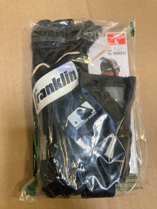 Photo 1 of Franklin Sports MLB CFX Pro Baseball Batting Gloves - Black - Adult Large