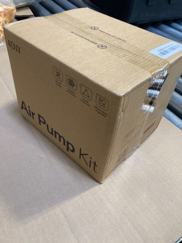 Photo 1 of VIVOSUN Air Pump Kit, with 40 W 1110 GPH Commercial Air Pump, 8-Way Splitter, 2 Pcs Air Stones, 25 ft Air Tubing, 2 Pcs Check Valves, for Aquarium, Fish Tank & Hydroponics