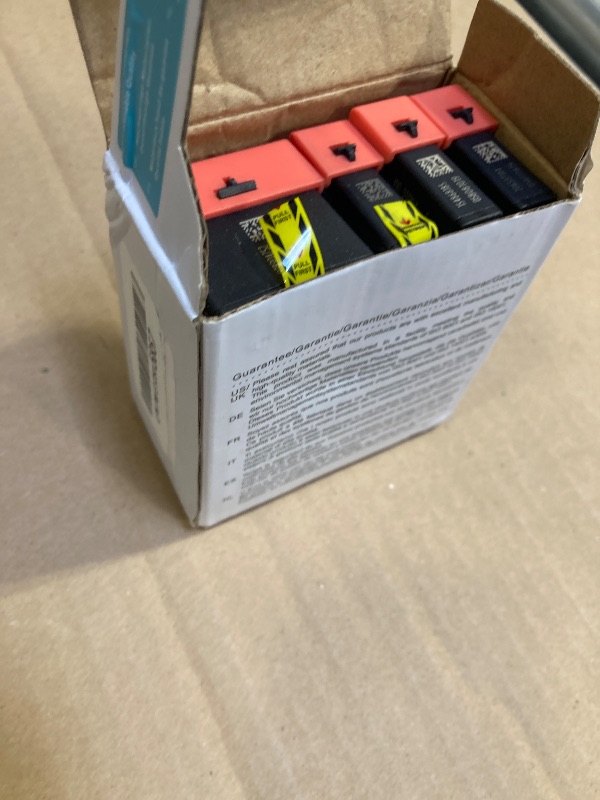 Photo 1 of 910XL Ink Cartridges Replacement for HP 910XL Ink Cartridges Combo Pack 910 Ink Work with OfficeJet Pro 8015e 8025e 8020 8028e 8010 8035e Printers (4-Pack 910XL Black and Color Combo Pack)