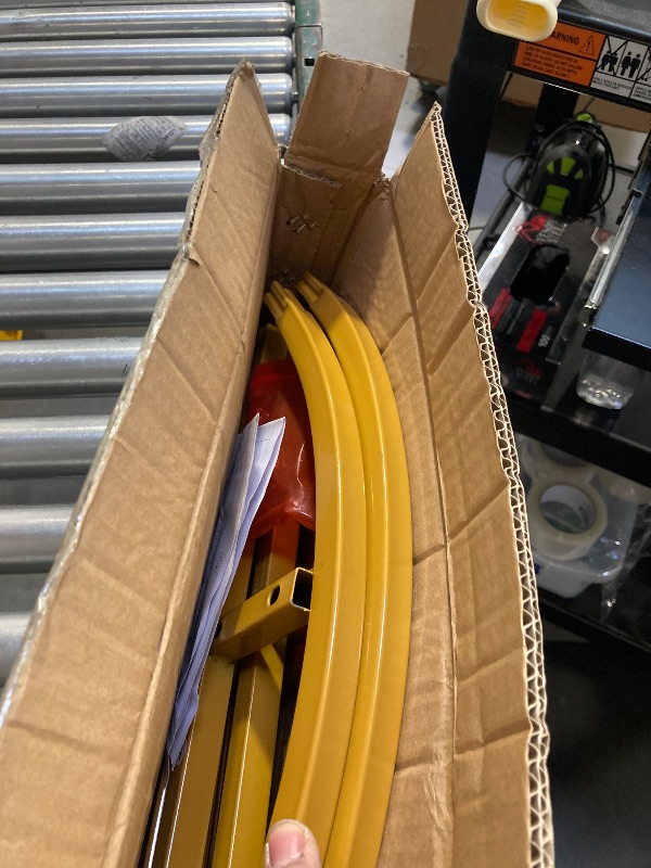 Photo 1 of 2x 4 feet Ochine Gold Metal Wedding Arches for Ceremony, Metal Garden Arch Stand Metal Wedding Arches Stand Iron Arch Backdrop Stand Balloon Arch Stand for Garden Climbing Plants Wedding Party Decoration