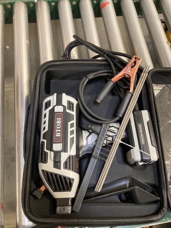 Photo 1 of Welding Machine,Portable ARC Welder Machine Gun,IGBT Standing Handheld Welding Machine, 6 variable current adjustment,suitable for 3/32"-1/8" Stick Welder,BTOBI 110V Welder Machine Kit
