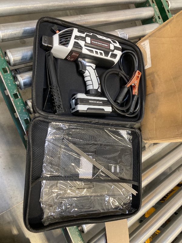 Photo 1 of Welding Machine,Portable ARC Welder Machine Gun,IGBT Standing Handheld Welding Machine, 6 variable current adjustment,suitable for 3/32"-1/8" Stick Welder,BTOBI 110V Welder Machine Kit
