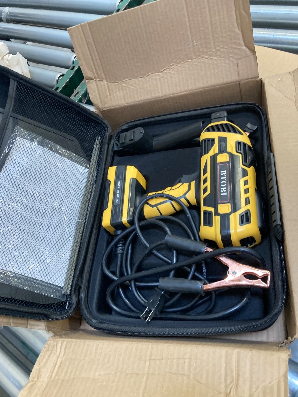 Photo 1 of Portable Welder Machine, 110V 20-120A ARC Welding Machine with IGBT Inverter, Hot Start & Anti-Stick, for 3/32" to 1/8" Rods, DIY Home Repair, Ideal Father's Day Gifts for Men, Dad, Husband (Yellow)
