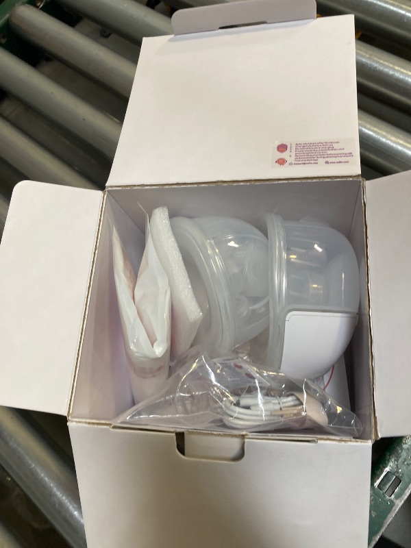 Photo 1 of Nuliie Hands-Free Breast Pump (Ghostwhite, 2 Packs)
