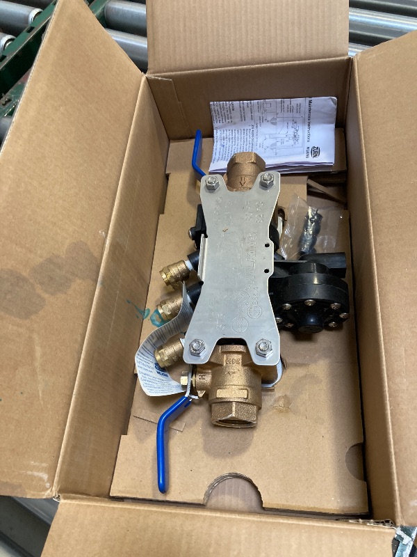 Photo 1 of Zurn Wilkins 1-375 1" 375 Reduced Pressure Principle Backflow Preventer