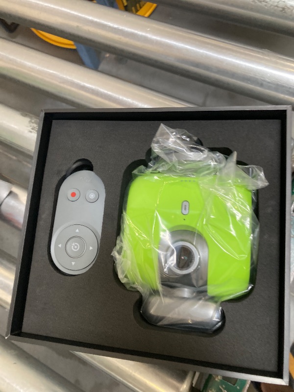 Photo 1 of XbotGo Chameleon AI Auto Sports Action Camera - 4K 60FPS Soccer Camera and Basketball Tracking Camera for Team Sports, Live Streaming, No Subscription, Works with iOS & Android (Lemon Green)