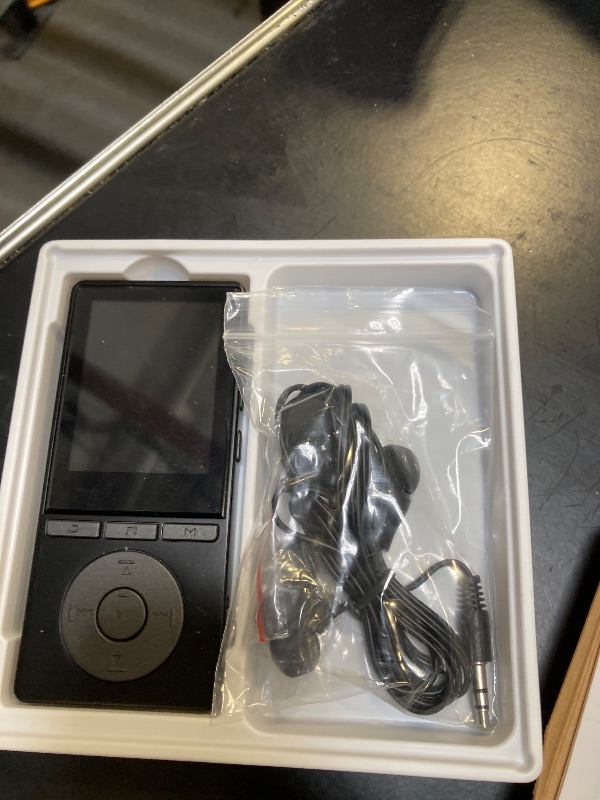 Photo 1 of 64GB MP3 Player with Bluetooth 5.3, Music Player with HiFi Sound for Sports Runners, 2.4" Screen MP3 Player Built in HD Speaker Voice Recorder FM Radio E-Book, Expanded Up to 128GB, Earphone Included