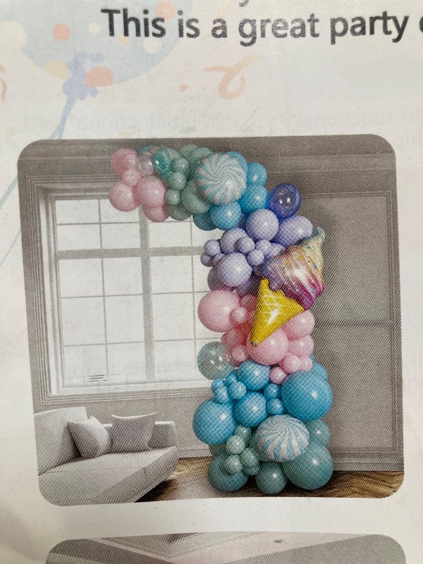 Photo 1 of ballon decor stand 